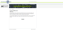 Desktop Screenshot of checkin.zedat.fu-berlin.de