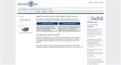 Desktop Screenshot of lms.fu-berlin.de
